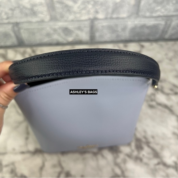 Kate Spade Darcy Colorblock Bucket Bag Crossbody In Pale Hydra - Picture 5 of 10